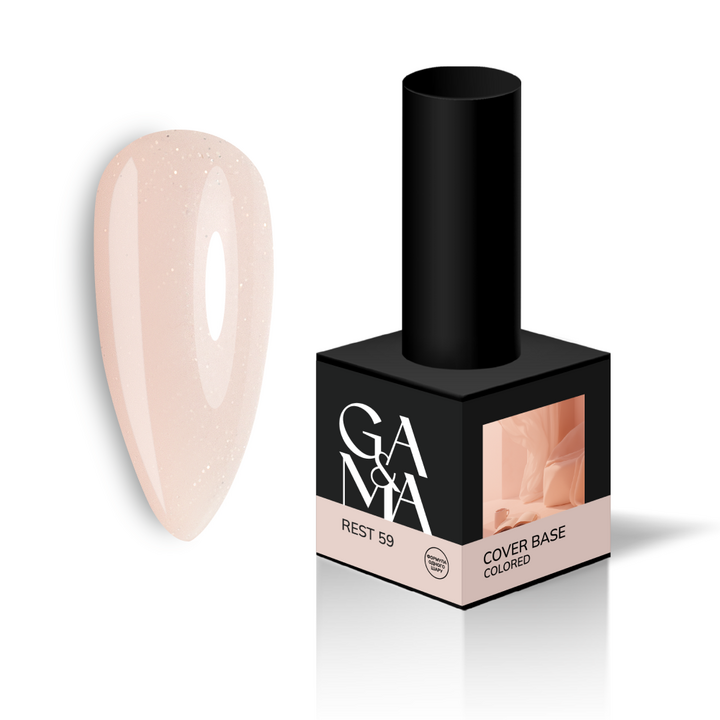 GA&MA. Colored base #59, Rest, 15 ml, base colorata, Riposo #1