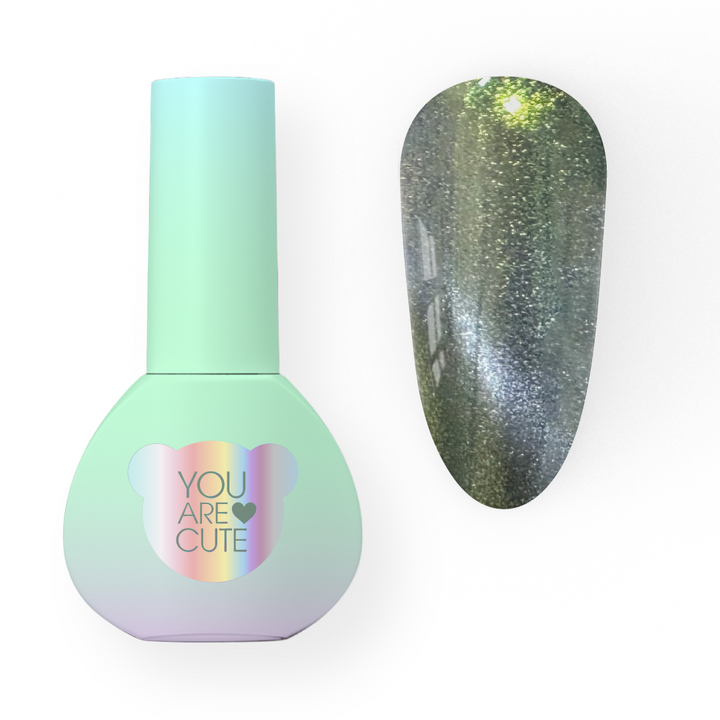 You Are Cute. Cat's Eye Gel Polish #113, 5 ml, Gel Polish «Katzenauge» #1
