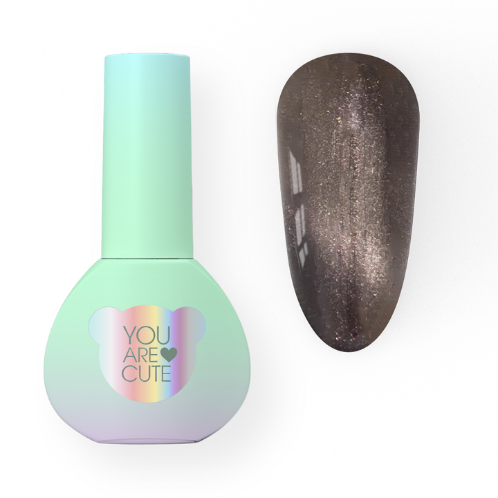 You Are Cute. Cat's Eye Gel Polish #117, 5 ml, Gel Polish «Katzenauge» #1