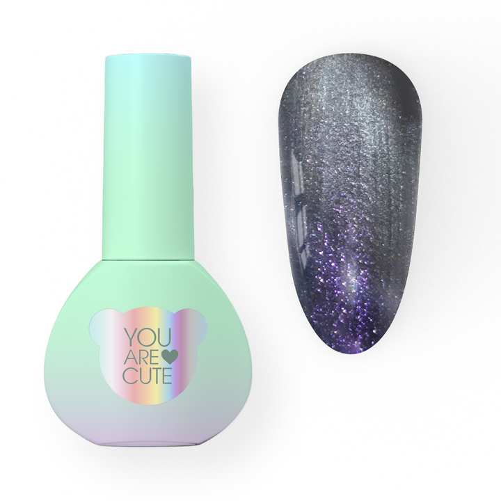 You Are Cute. Cat's Eye Gel Polish #120, 5 ml, Gel-Lack «Katzenauge» #1