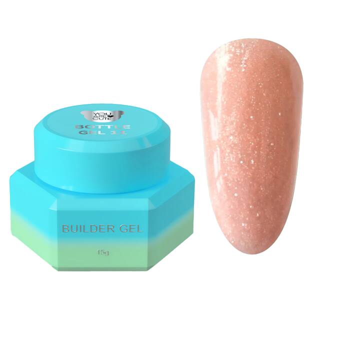 You Are Cute. Bottle Gel #11, 15 ml, płynny żel z shimmerem #1