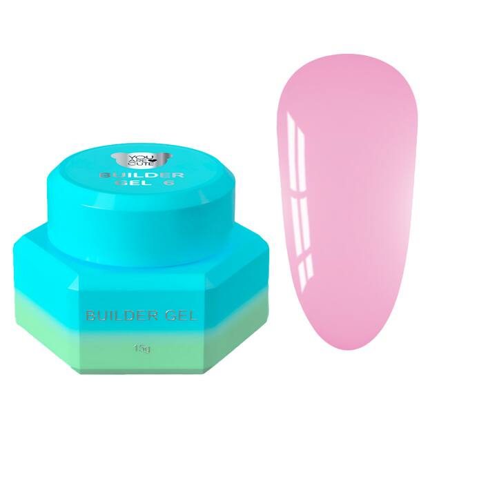 You Are Cute. Builder Gel #06, 15 ml, гель для нарощування #1
