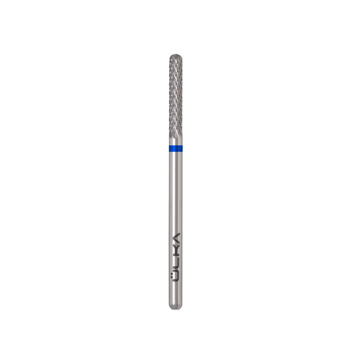Ülka. Carbide nail bit, needle, blue, Ø 2.3 mm / роб. частина 15 mm, Фреза твердосплавна "Голка" синя #2