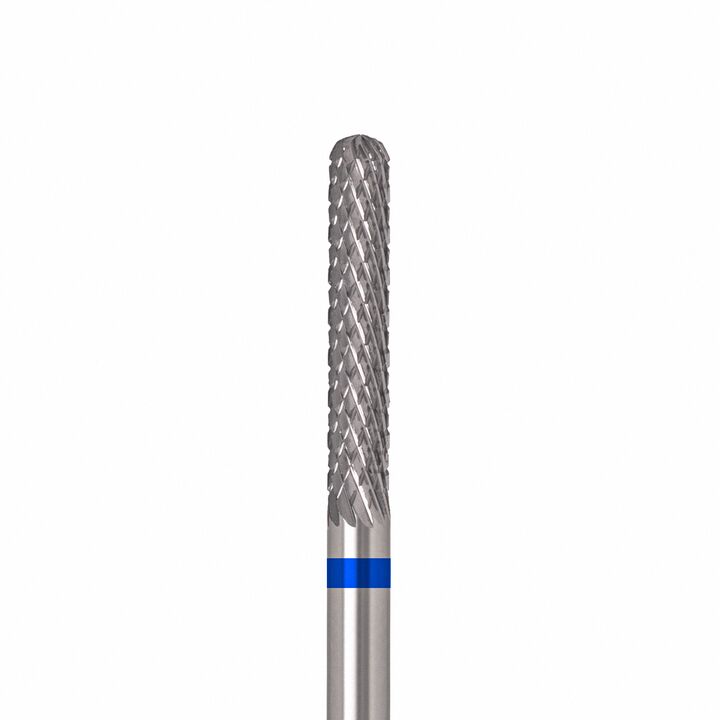 Ülka. Carbide nail bit, needle, blue, Ø 2.3 mm / роб. частина 15 mm, Фреза твердосплавна "Голка" синя #1