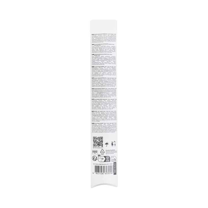 STALEKS. Manicure brush liner and Gel brush, Expert 7 mm / 7 mm. Пензлик-лайнер для гелю двосторонній #4