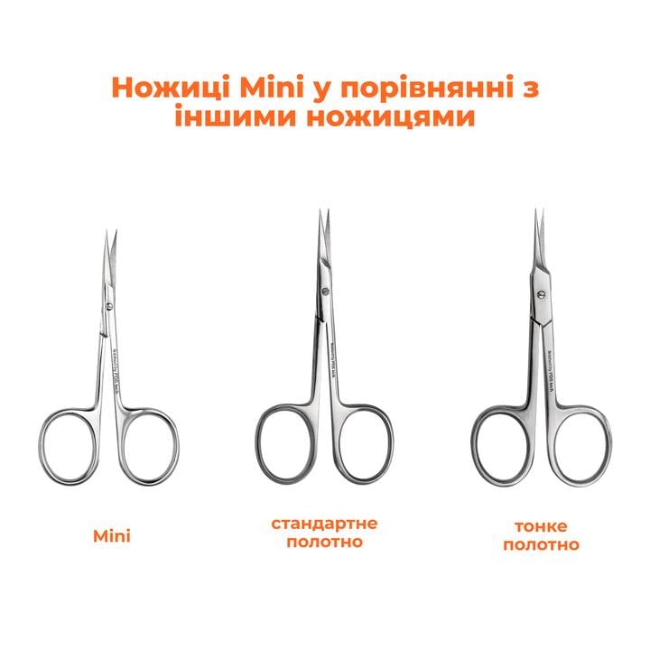 OSTRO. Cuticle scissors, Ножиці для кутикули, Mini #4