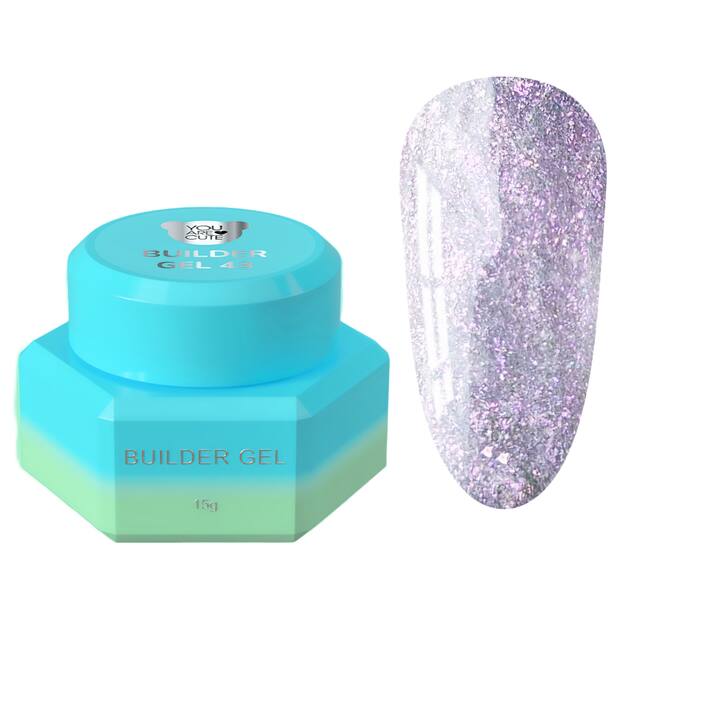 You Are Cute. Builder Gel #43, 15 ml, гель для нарощування, перламутровий #1