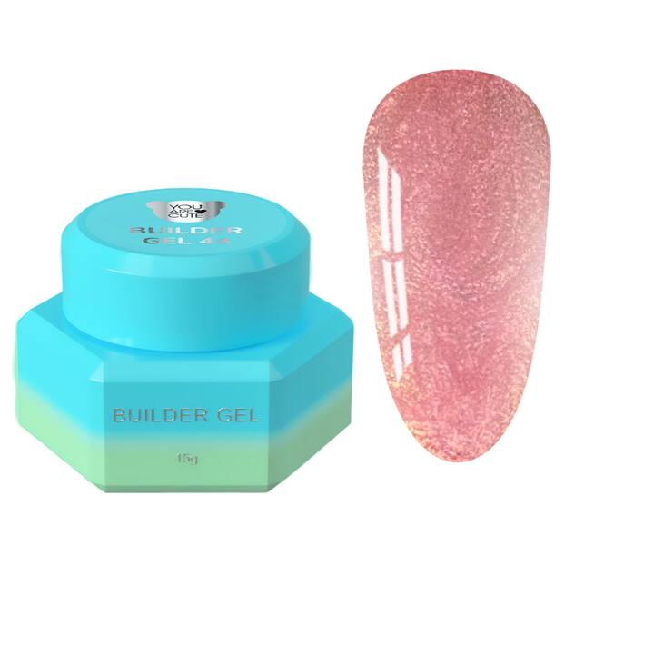 You Are Cute. Builder Gel #44, 15 ml, гель для нарощування, перламутровий #1
