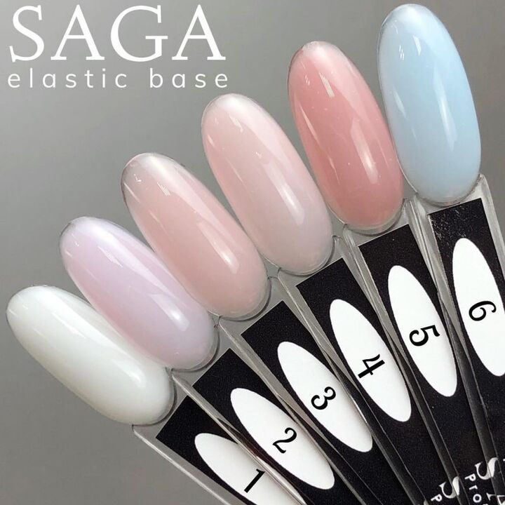 SAGA. Elastic base, #05, 30 ml. Камуфлююча база (без пензлика) #3