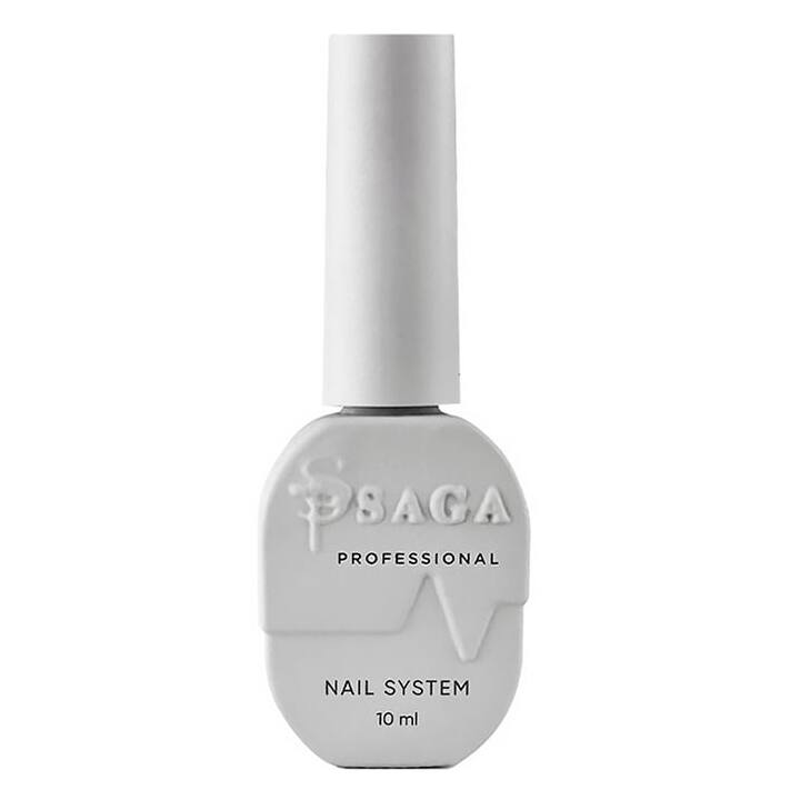 SAGA. Rubber base "Strong", clear, 10 ml. Прозора каучукова база #1