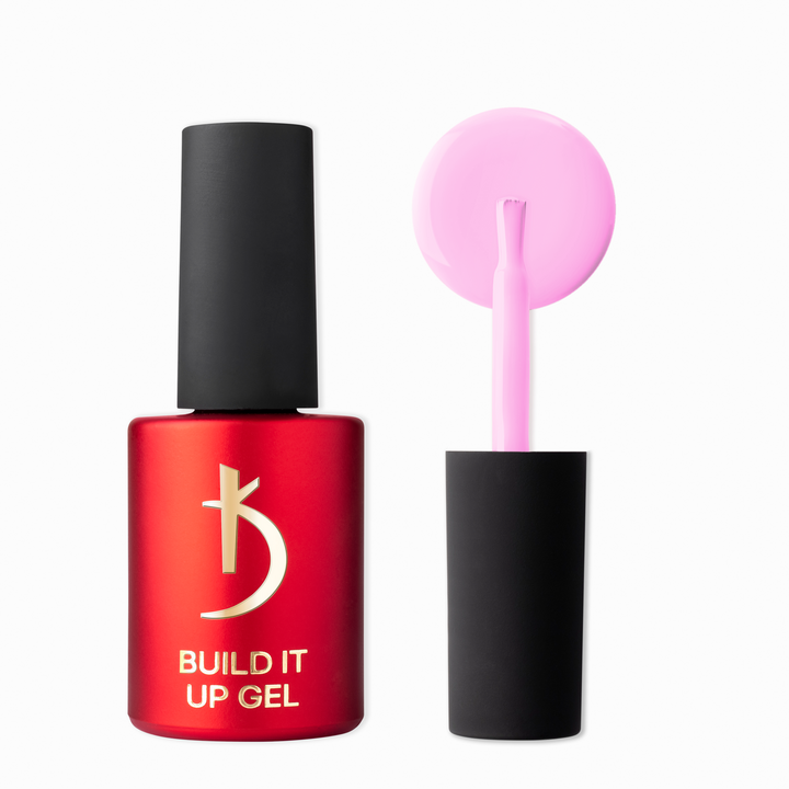 KODI Build It Up Gel, Mauve Pink, rosa frío, 15 ml, gel modelador #1