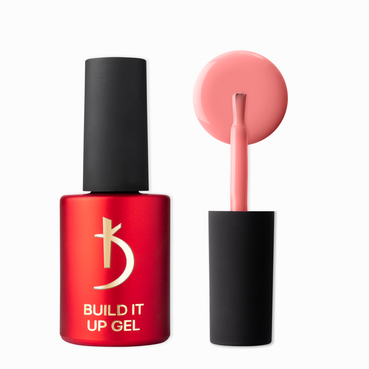 KODI Build It Up Gel, Natural Rosewood, różowe drewno, 15 ml, builder gel #1