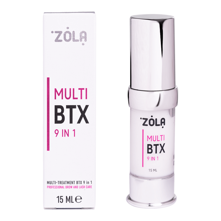 ZOLA. Multi-Treatment BTX 9-in-1, Multifunctional Premium Brow & Lash Treatment, 15 ml. Багатофункціональний преміальний засіб для брів #1