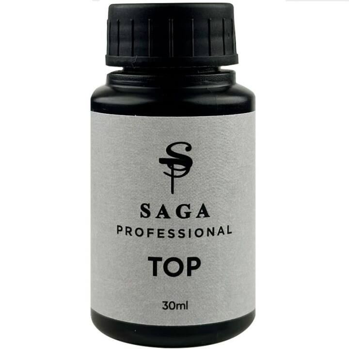 SAGA. No Wipe Top "№ONE", no UV-filters, 30 ml. Топ без липкого шару без УФ-фільтрів #1