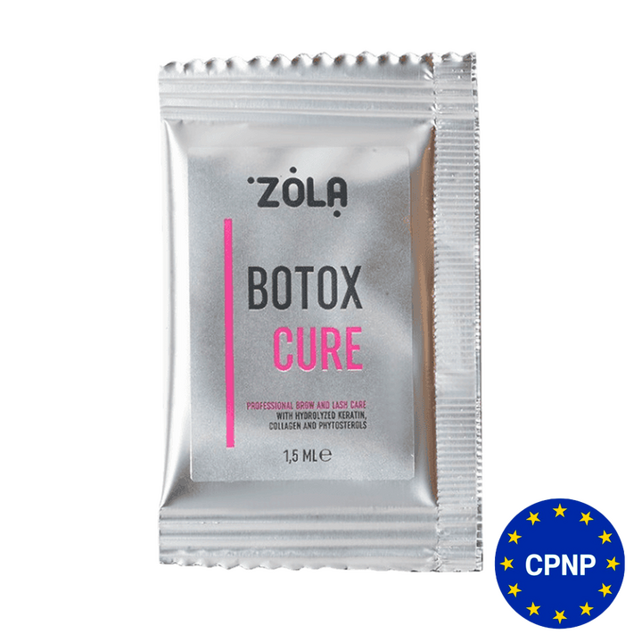 ZOLA.Brow & Lash Treatment, BTX Cure, in sachet 10 pcs x 1.5 ml. Засіб для брів та вій у саше #1