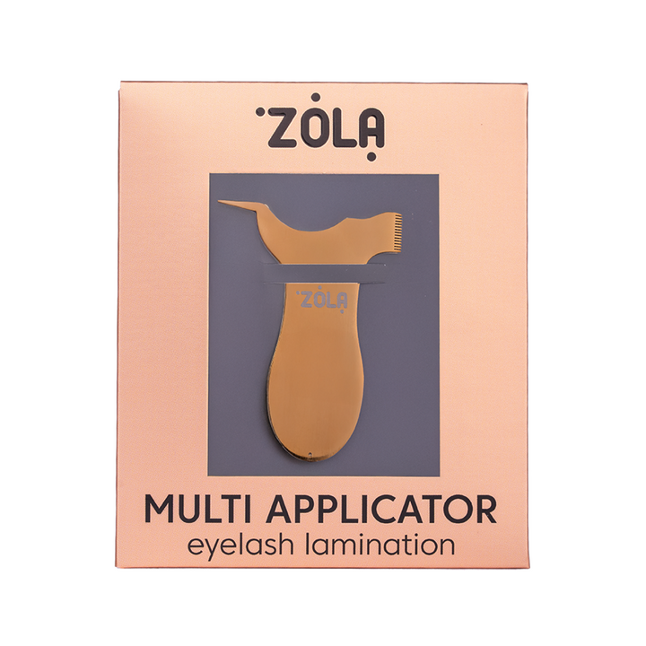 ZOLA. Multifunctional applicator, Gold. Багатофункціональний аплікатор металевий, золотий #2