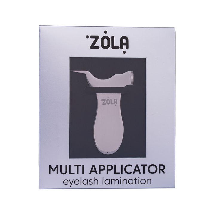 ZOLA. Multifunctional applicator, Silver. Багатофункціональний аплікатор металевий, срібний #2