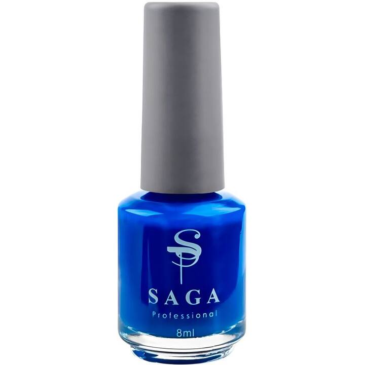 SAGA. Stamping nail polish, #09, Blue, 8 ml. Лак-фарба для стемпінгу, блакитний #2