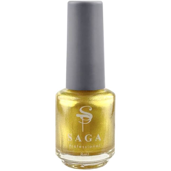 SAGA. Stamping nail polish, #11, Gold, 8 ml. Лак-фарба для стемпінгу, золотий #2