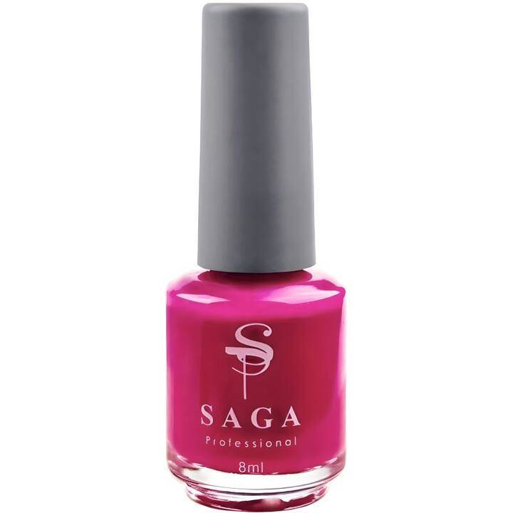SAGA. Stamping nail polish, #16, Fuchsia, 8 ml. Лак-фарба для стемпінгу, фуксія #2