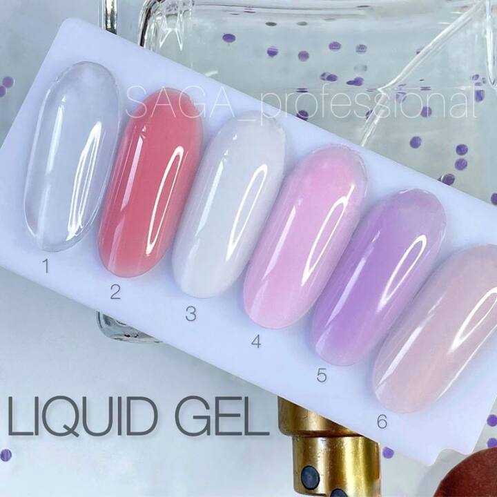 SAGA. Liquid Gel, 15 ml, #03. Рідкий гель для укріплення та нарощування #2