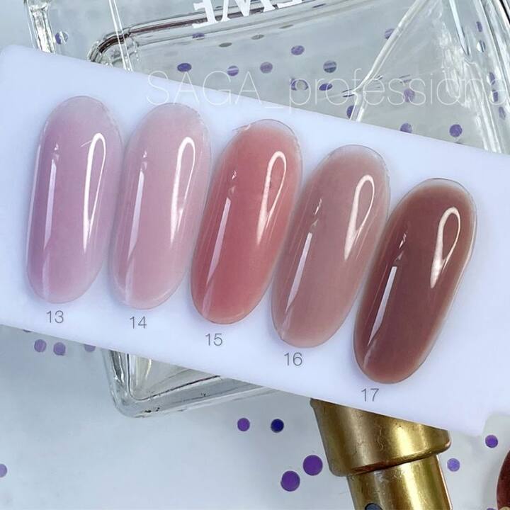 SAGA. Liquid Gel, 15 ml, #14. Рідкий гель для укріплення та нарощування #2