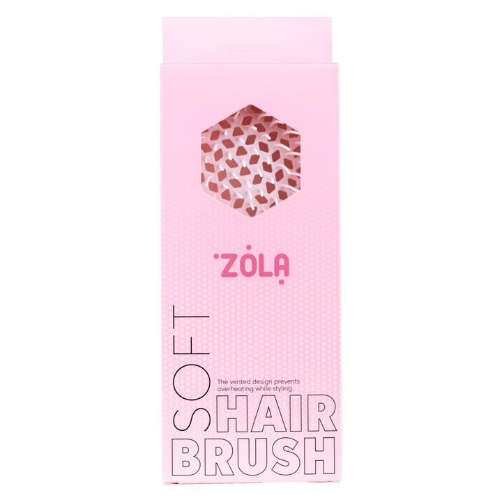 ZOLA. Hair Brush Soft, Pink. Гребінець, рожевий #2