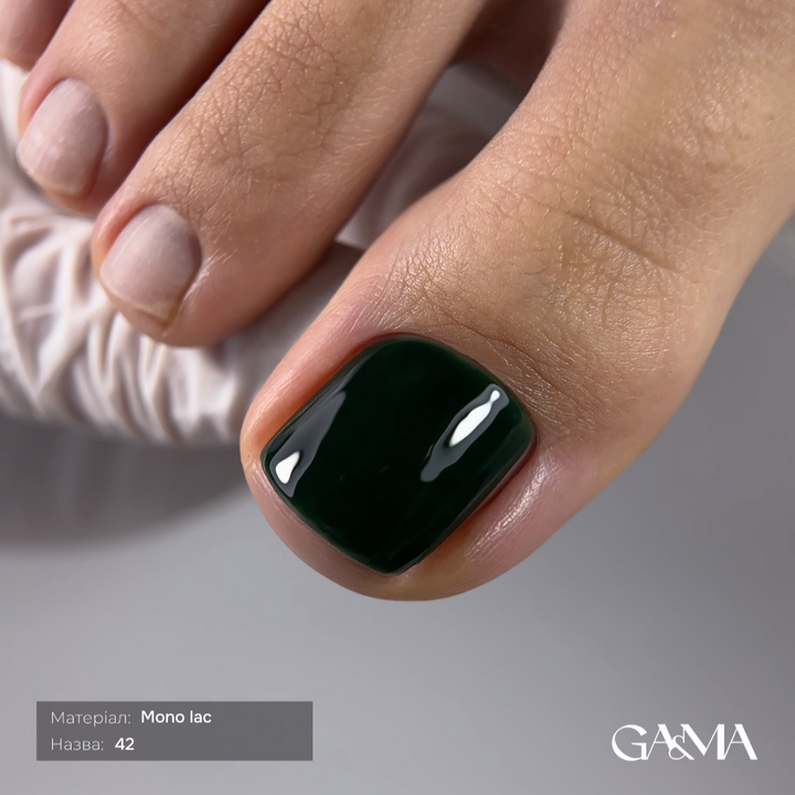 GÉMELY (ex GA&MA). Single-phase Gel Polish, Mono Lac, #042, 6 ml. Jednofazowy lakier hybrydowy, "Mono Lac" #2