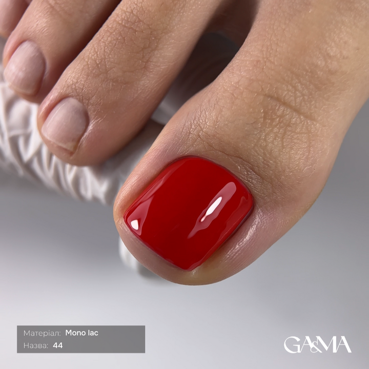 GÉMELY (ex GA&MA). Single-phase Gel Polish, Mono Lac, #044, 6 ml. Jednofazowy lakier hybrydowy, "Mono Lac" #2