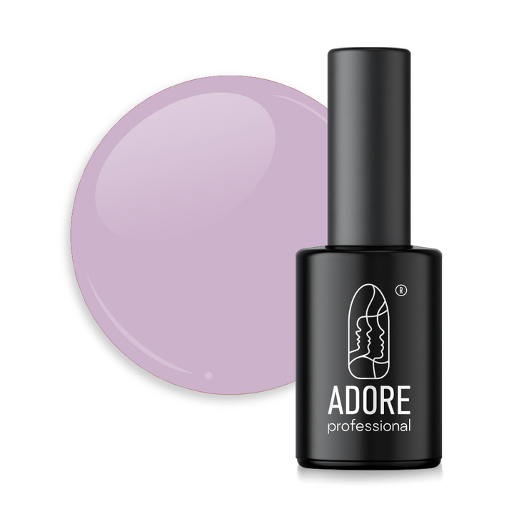 ADORE. Marble Glass Gel Polish, #MG-15, Gypsum, 8 ml. Buntglas-Gel Polish, rauchig-violette Glasur #1