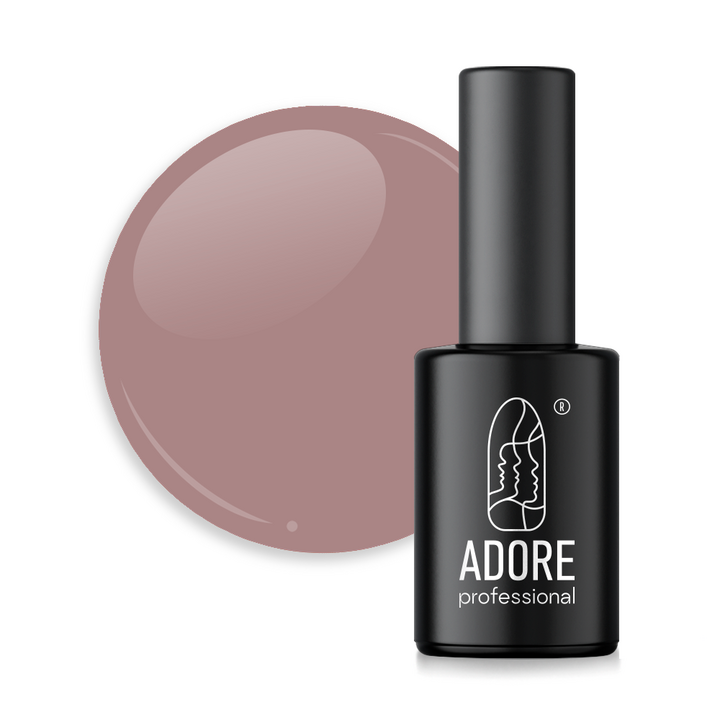 ADORE. Marble Glass Gel Polish, #MG-16, Chalcedon, 8 ml. Вітражний гель-лак, темно-бежева глазур #1