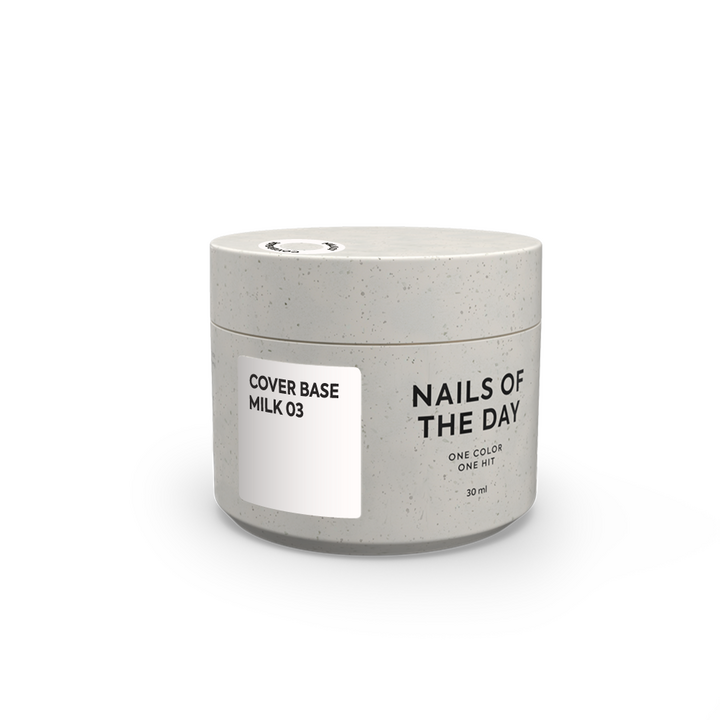 NOTD. Cover Base Milk #03, NEW Formula, 30 ml, напівпрозора молочна база #1