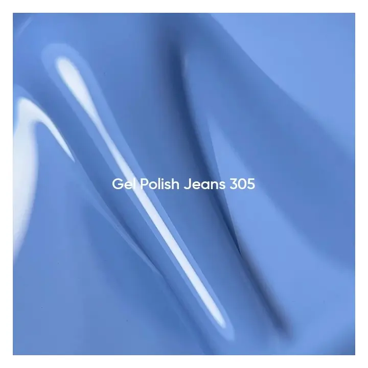 NOTD. Gel Polish, Jeans, #305, 10 ml. Гель-лак, джинсовий #2