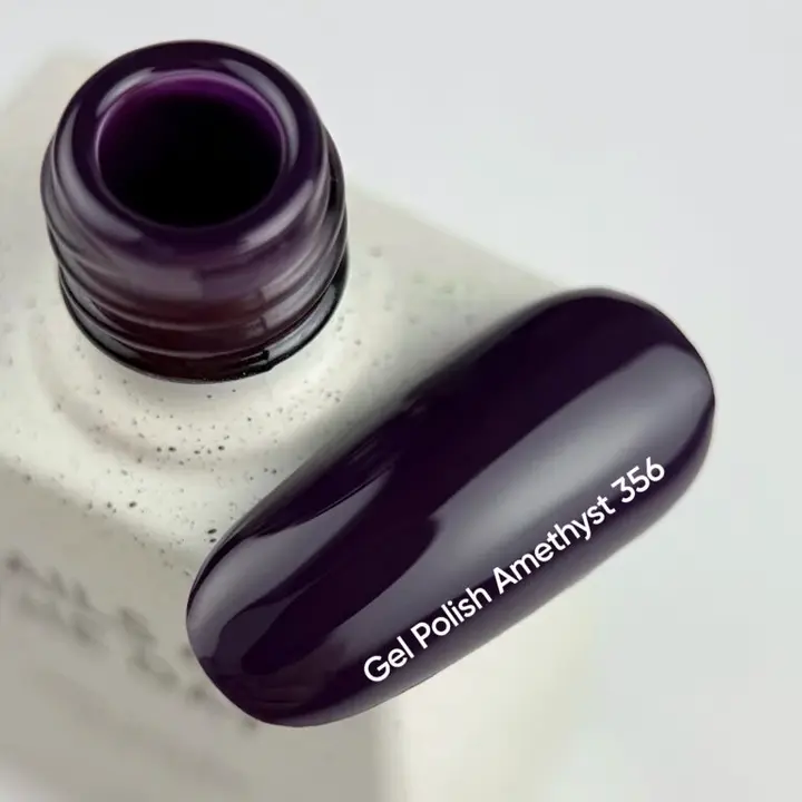 NOTD. Gel Polish, Amethyst, #356, 10 ml. Гель-лак, темно-фіолетовий #3