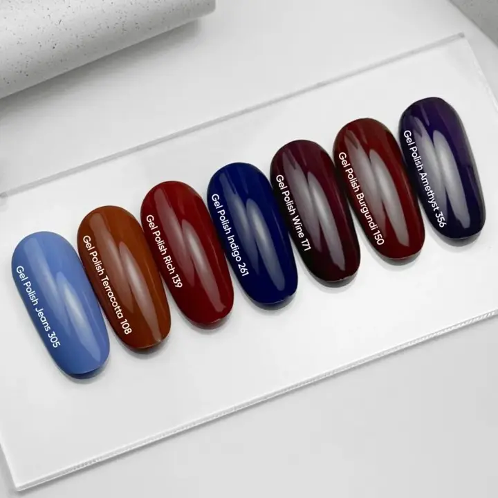 NOTD. Gel Polish, Terracotta, #108, 10 ml. Гель-лак, цегляно-коричневий #4