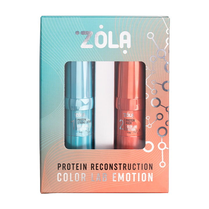 ZOLA. Lamination Set, Emotion Color Lab. Набір для ламінування брів та вій #1