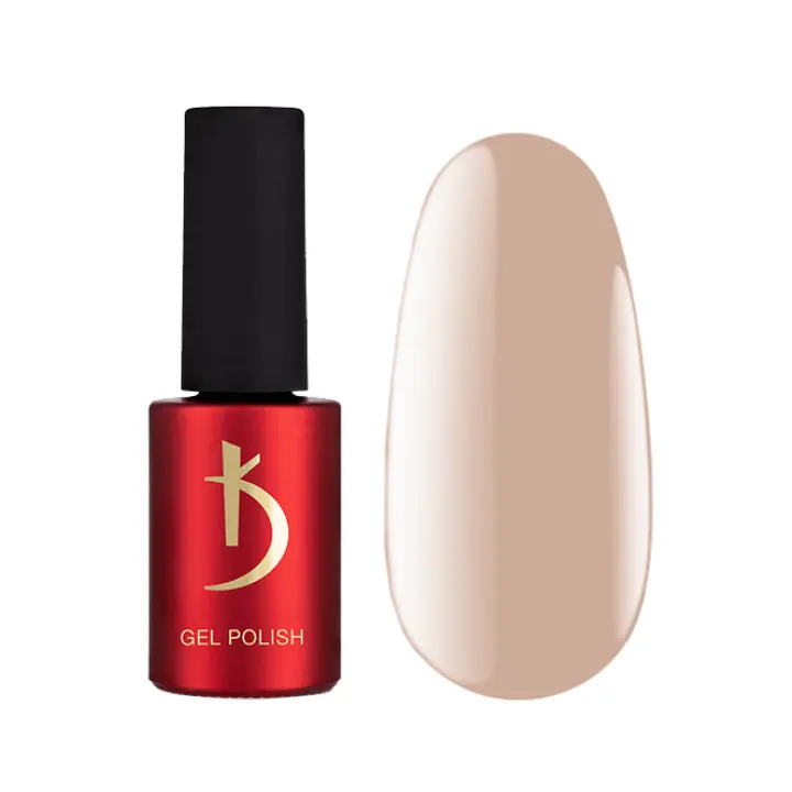 KODI Gel Polish Golden Brown #01, світло-бежевий, 7 ml, гель-лак #1