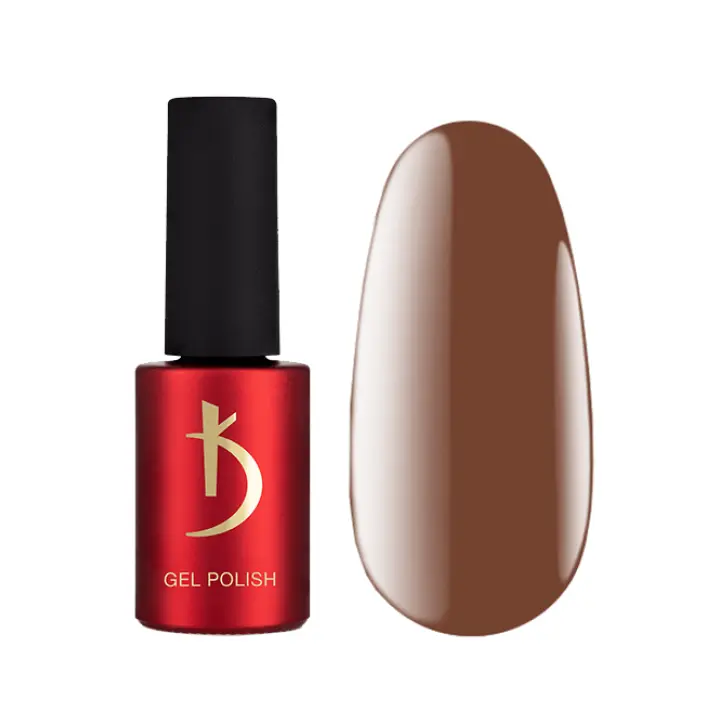 KODI Gel Polish Golden Brown #08, ciepły średniobrązowy, 7 ml, gel polish #1