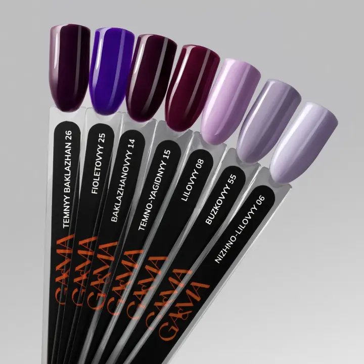 GA&MA. Gel polish #25 VIOLET, 10 ml, гель-лак,  фіолетовий #3