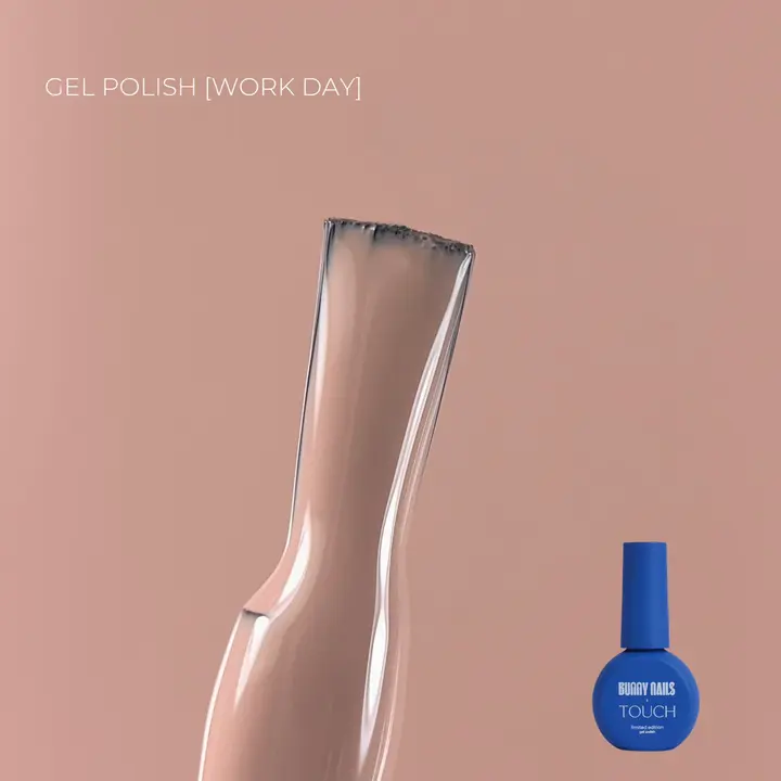 TOUCH x BUNNY NAILS. Gel Polish, Work Day, 9 ml #1