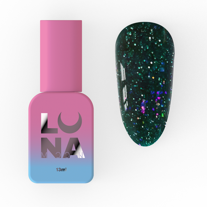 LUNAmoon. Lurex Base #06, Reflective, 13 ml, светоотражающая база #1