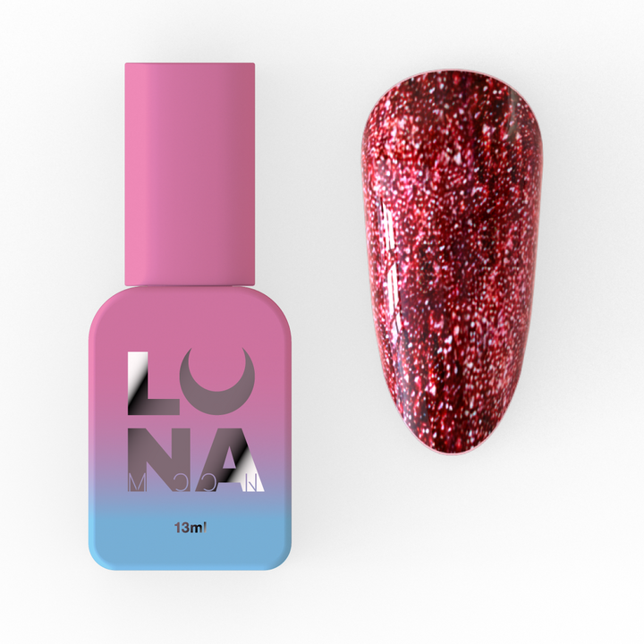 LUNAmoon. Lurex Base #02, Reflective, 13 ml, світловідбиваюча база #1