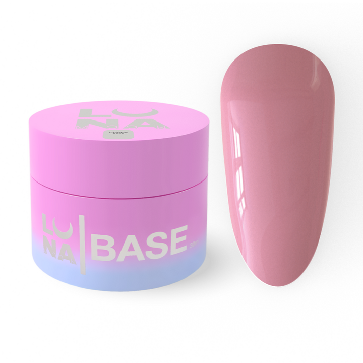 LUNAmoon. Cover BASE #14, PINK-NUDE, 30 ml #6