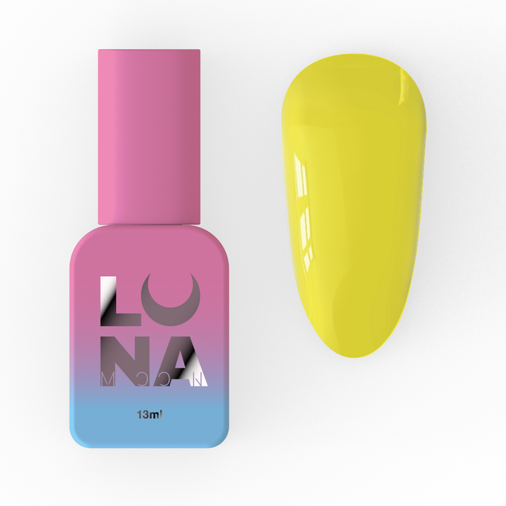 LUNAmoon. Glass Top Coat #15, 13 ml, топ кольоровий глянцевий #1