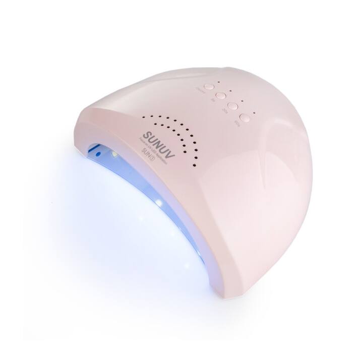 SUNUV. UV-LED Lamp SUN 1 (original, new level), Pink. Рожева лампа з новими кварцевими діодами (оригінал із сертифікацією та гарантією) #1