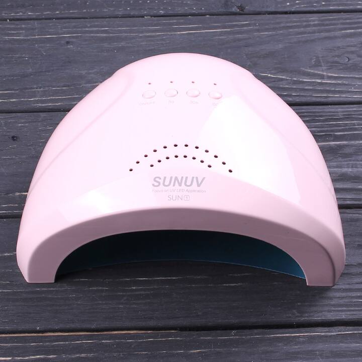 SUNUV. UV-LED Lamp SUN 1 (original, new level), Pink. Рожева лампа з новими кварцевими діодами (оригінал із сертифікацією та гарантією) #6
