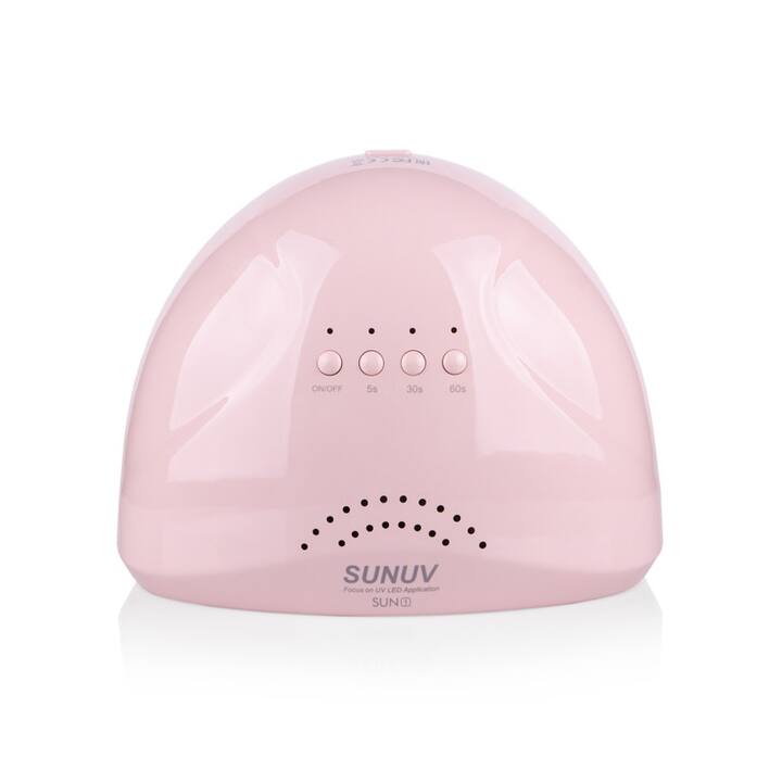 SUNUV. UV-LED Lamp SUN 1 (original, new level), Pink. Рожева лампа з новими кварцевими діодами (оригінал із сертифікацією та гарантією) #2