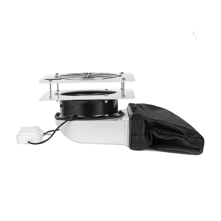 Desktop Nail dust Collector "Air Max V7 (MV 151 PRO) ", Витяжка вбудована, з мішечком, пластик, біла (під замовлення) #2