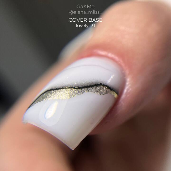 GA&MA. Cover base #31, LOVELY, 15 ml ( попередня упаковка) #3