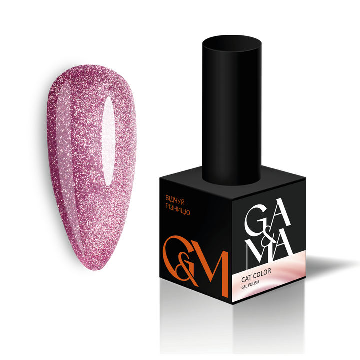 GA&MA. Gel polish Cat Color, #006. Гель-лак світловідбиваючий «Котяче око», 6 ml #1